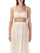 Dries Van Noten Dries Van Noten Ruffled Cotton Poplin Bra Top