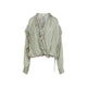 Dries Van Noten Green Cenver Bis Cupro Shirt