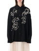 Dries Van Noten Dries Van Noten Embroidered Oversized Black Shirt