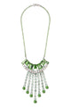 Dries Van Noten Necklace With Rhinestone Pendants
