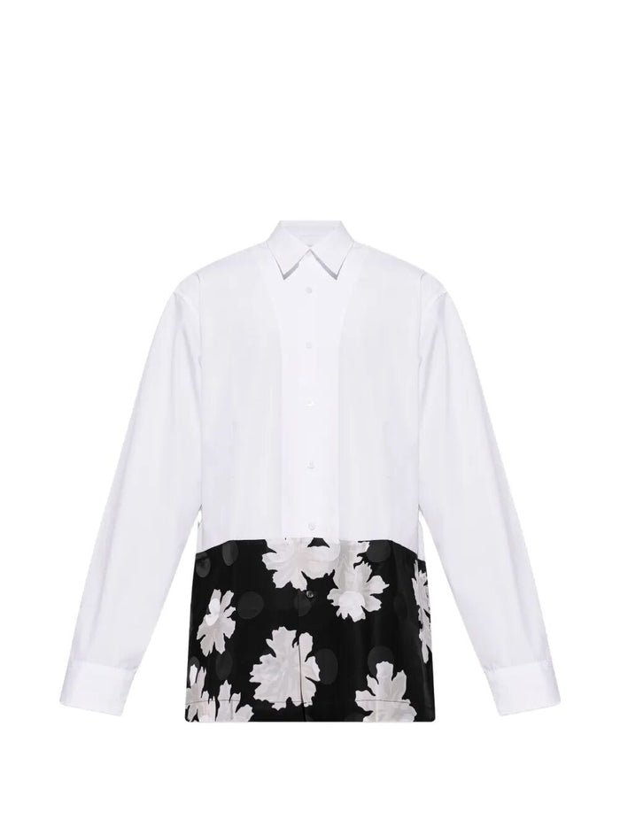 Dries Van Noten "Capero" Bicolor Shirt