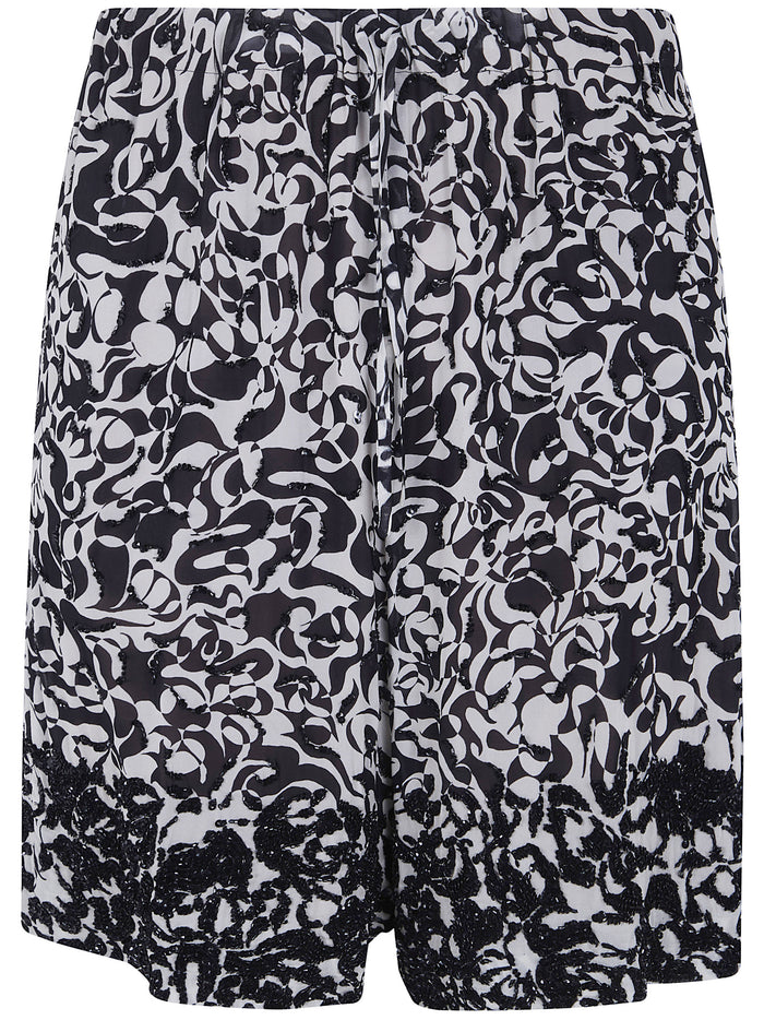 Dries Van Noten "Piperi" Printed Shorts