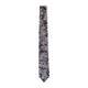 Dries Van Noten Pink And Black Silk Tie