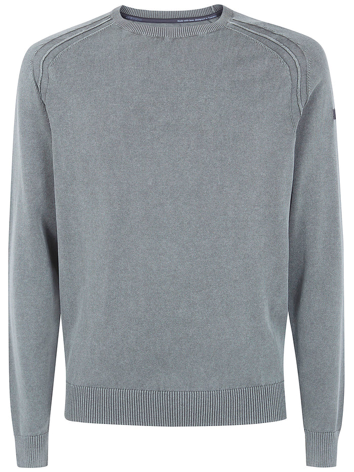 Rrd "Techno" Wash Round Neck 14 Knit Sweater