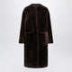 Blancha Oak Reversible Shearling Coat