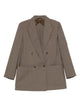 Max Mara Pinstripe Double-Breasted Blazer