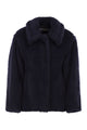 Max Mara Mxmfuggito - Cropped Coat In Alpaca, Wool And Silk Teddy Fabric