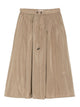Max Mara Green Polyester Silk Skirt