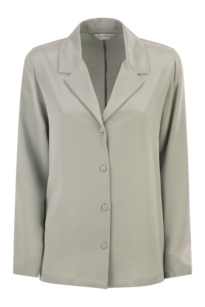 Max Mara Mxpaedo - Silk Satin Shirt