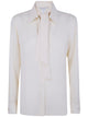 Max Mara "Mxmcolmo" Silk Scarf Shirt