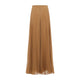 Max Mara Mxegrembo - Pleated Wide-Leg Georgette Trousers