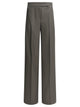 Max Mara Tailored Grey Virgin Wool Pants