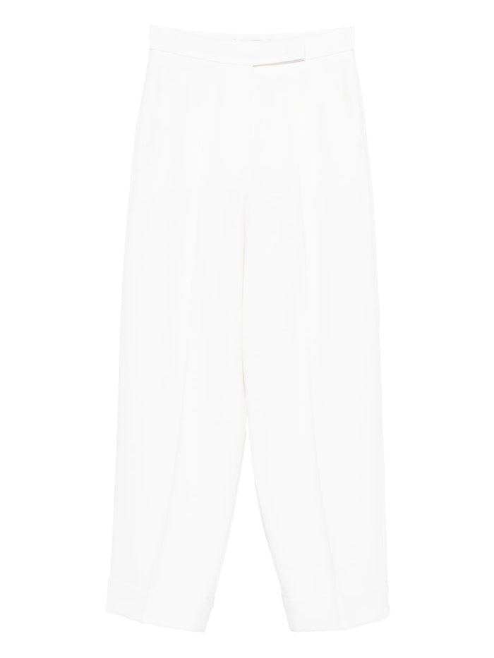 Max Mara White Wool Elastane Mxmrugiada