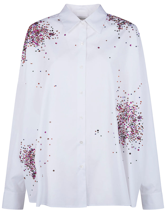 Dries Van Noten "Casia" Embroidered Shirt