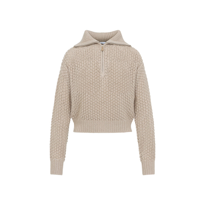 Max Mara Tequila Zip Wool Cashmere Sweater