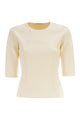Max Mara Mxpaustero - Short-Sleeved Top With Embroidered Logo