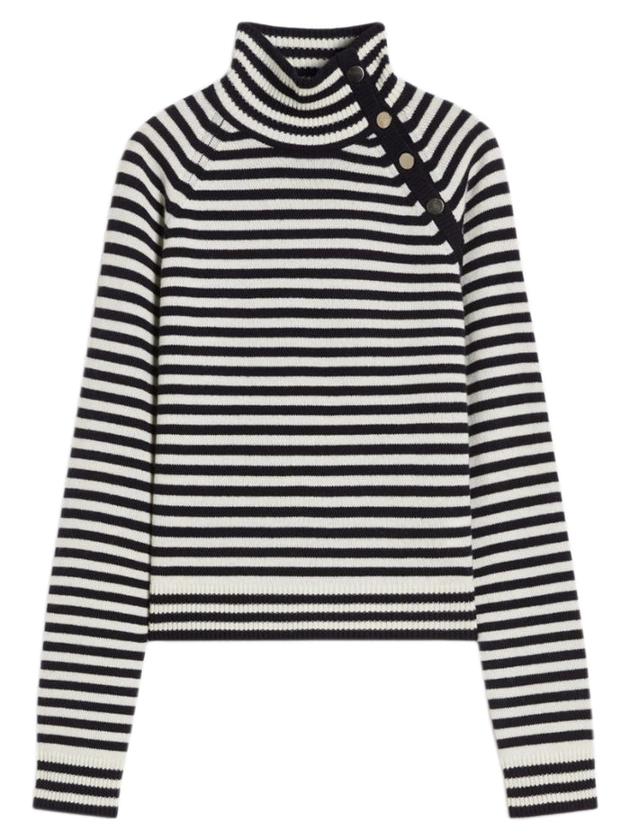 Max Mara Mxmpaniera Polo-Neck Sweater