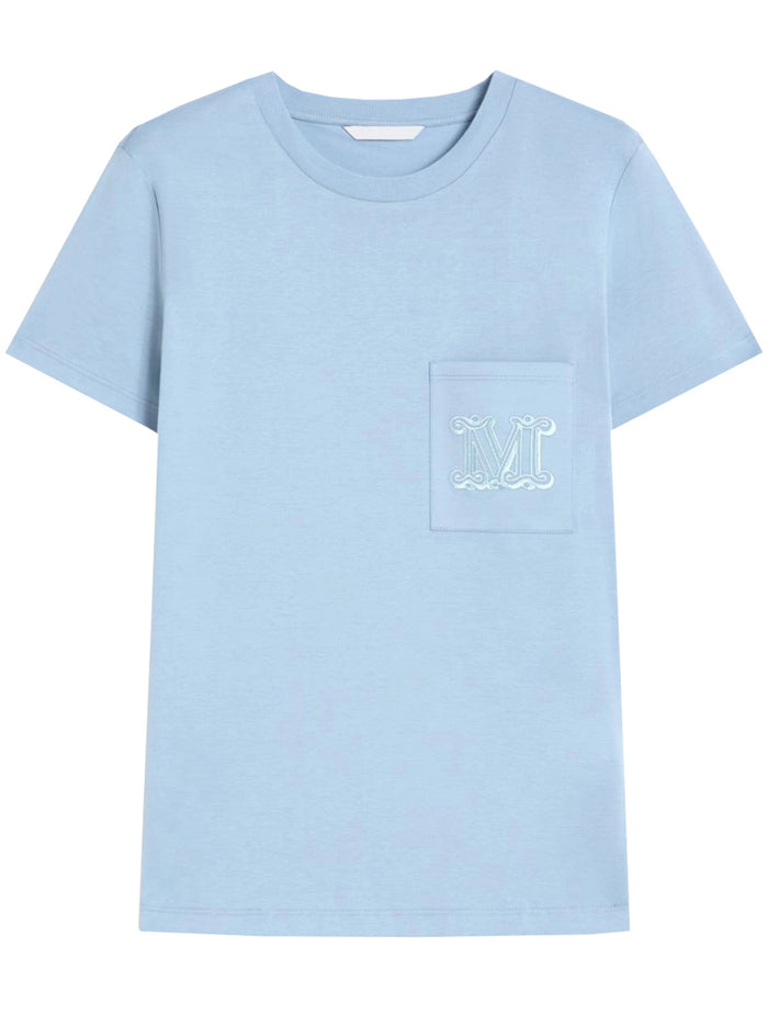 Max Mara Grey Cotton T-Shirts