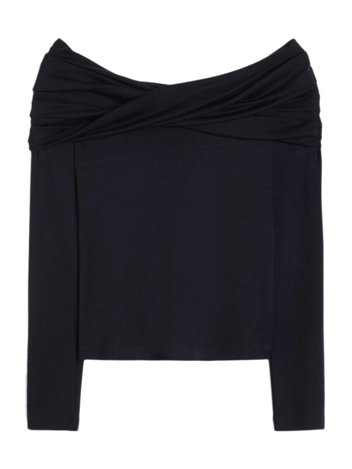 Max Mara Mxporafo Off-Shoulder Top