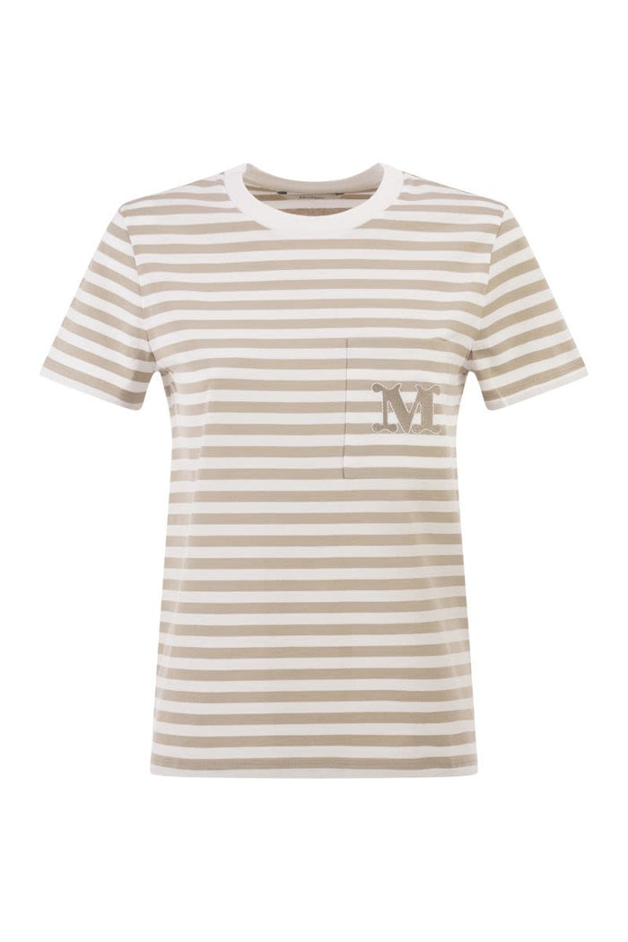 Max Mara Mxmobili - Striped Jersey T-Shirt