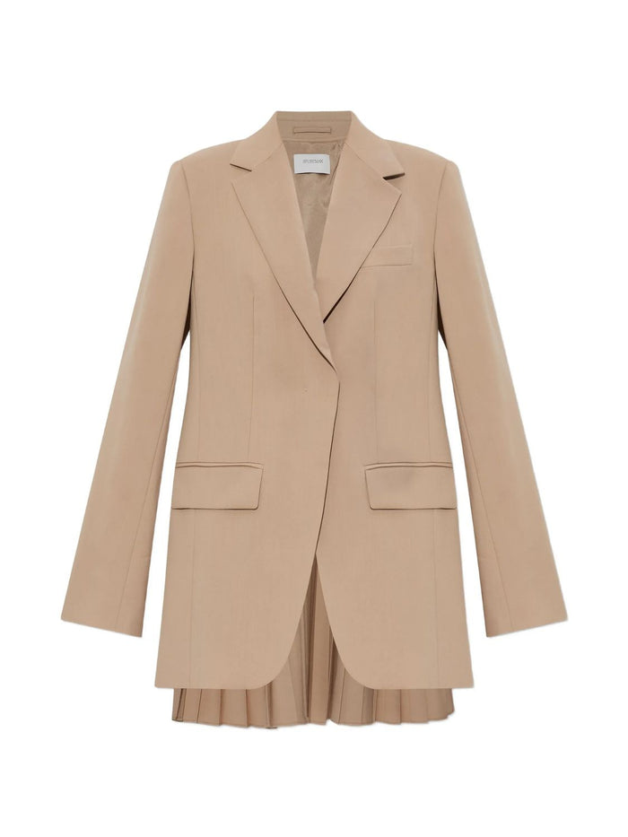 Max Mara Spxmela Beige Lana Virgen Ovis Aries Ari Jacket