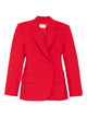 Max Mara Red Polyester Wool Spxgufo