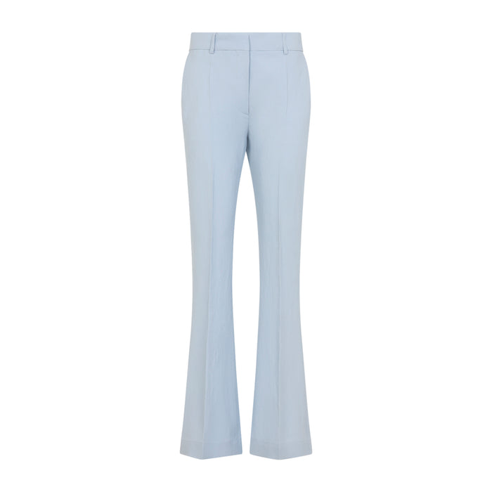 Max Mara Sportmax Spxfragola - Flare Trousers In Viscose And Textile Paper
