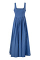 Max Mara Sportmax Spxgiro – Structured Cotton Midi Dress With Full Skirt