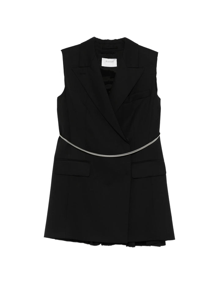 Max Mara Black Wool Polyester Spxalbero