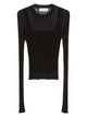 Max Mara Sportmax Spxbuono - Trompe L'oeil Viscose Jumper