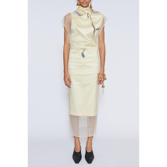 Max Mara Sportmax Spsviale Dress Yellow