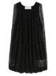 Max Mara Sportmax Black Nodo Strass Top