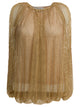 Max Mara Sportmax Gold Polyester Top