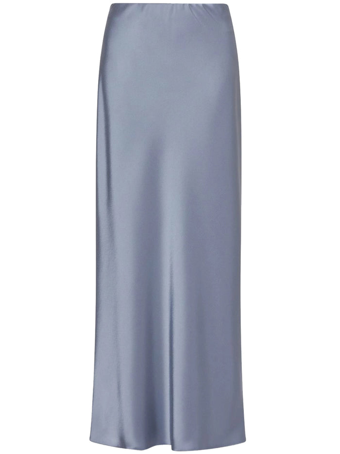Marella Blue Triacetate Long Skirts Mllarcella