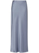 Marella Blue Triacetate Long Skirts Mllarcella