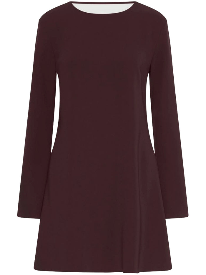 Marella Brown Triacetate Mini Dresses Mllavocado