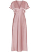 Marella Pink Purple Triacetate Midi Dresses