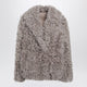 Blancha Short Taupe Fur Jacket