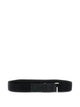 Max Mara Masvisino Negro Viscosa Algodon Belt