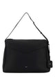 Max Mara Black Leather Kipperl Shoulder Bag