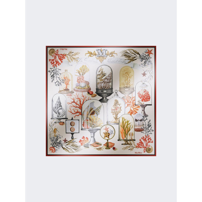 Max Mara "Carre" Printed Foulard