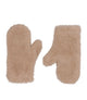 Max Mara Mittens In Alpaca And Cashmere Teddy Fabric