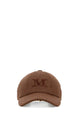 Max Mara Brown Raffia Circense Baseball Cap