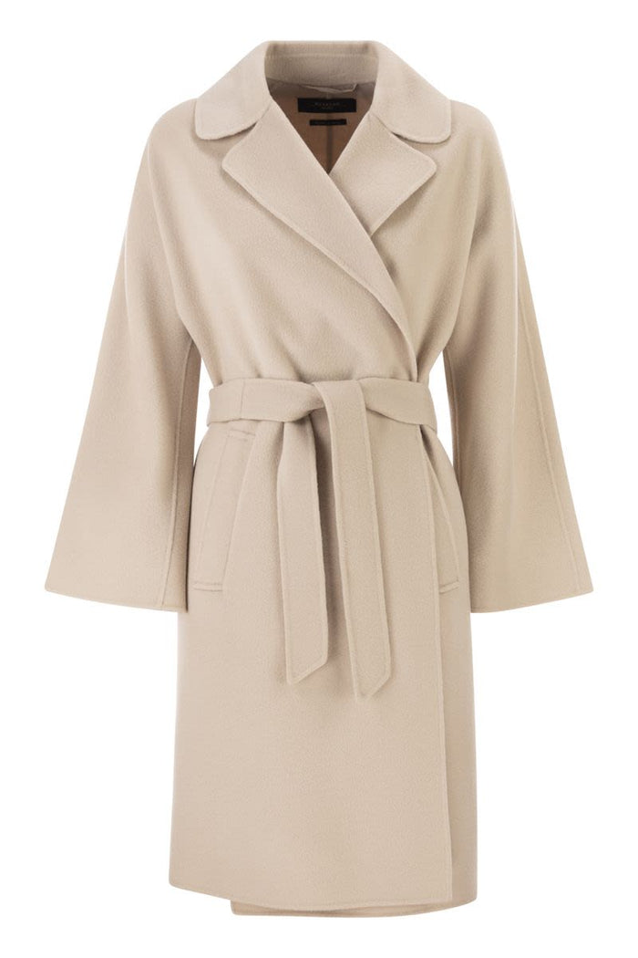 Weekend Max Mara Wkdcivada - Double Wool Blend Dressing Gown Coat