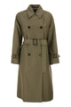 Weekend Max Mara Wkdcanasta - Reversible Trench Coat In Water-Repellent Gabardine