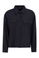 Weekend Max Mara Mulino Navy Blouse With Pockets