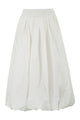 Weekend Max Mara Wkinuvole – Long Cotton Skirt With Elasticated Waist