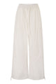 Weekend Max Mara Wkibellico – Wide-Leg Cotton Trousers With Drawstring