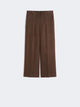 Weekend Max Mara Wkdmalizia Trouser Chocolate