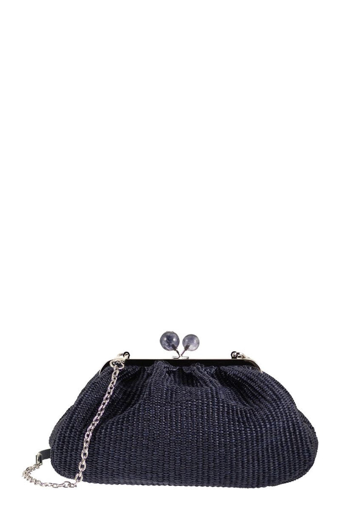 Weekend Max Mara Wkafortuna - Pasticcino Bag Medium Raffia Effect